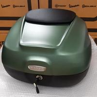 Bauletto piaggio beverly verde opaco originale