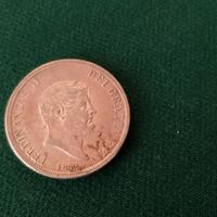 Ferdinando II - Piastra 1852