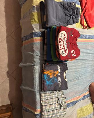 Lotto vestiti bambino 10-12 anni