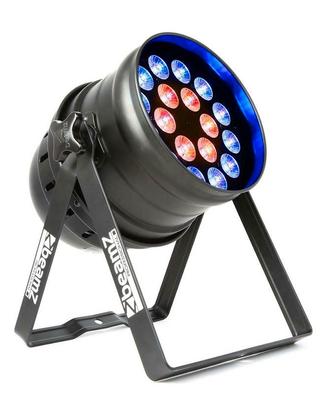 8 Fari DMX Beamz LED 12x18 in flight case