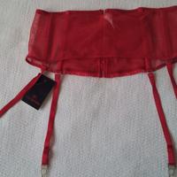 Reggicalze IntimoPrivato rosso tg.M