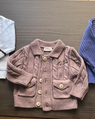 3 cardigan bambino
