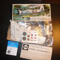 Fairey Swordfish II Airfix 1/72 con foto incisioni
