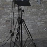 Faro cinema teatro vintage Rank Lighting treppiede