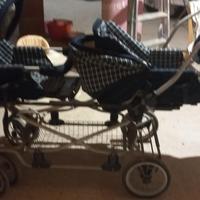 carrozzina gemellare inglesina