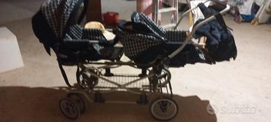 carrozzina gemellare inglesina