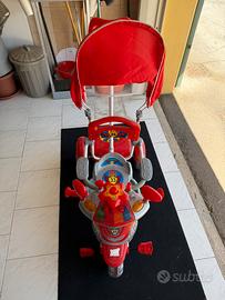 Triciclo bambini con maniglione funzionale