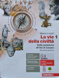 Libro Le vie della civiltà 1+Atlante 9788808920164