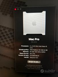 Mac Pro 5,1 Mid 2010 potenziato