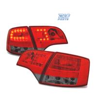 FANALI A LED PER AUDI A4 B7 AVANT 04-08 ROSSO AFFU