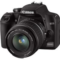 Reflex Canon EF-S 1000D + obiettivo 18-55mm