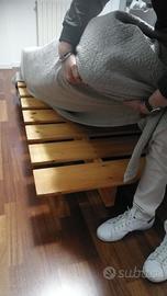 letto stile fusion giapponese matrimoniale