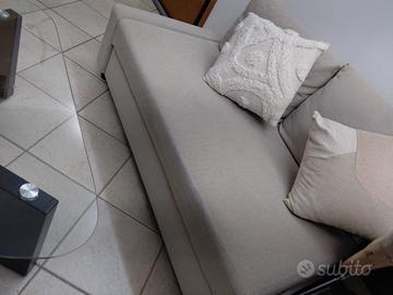 DIVANO ANGOLO, LETTO E CONTENITORE