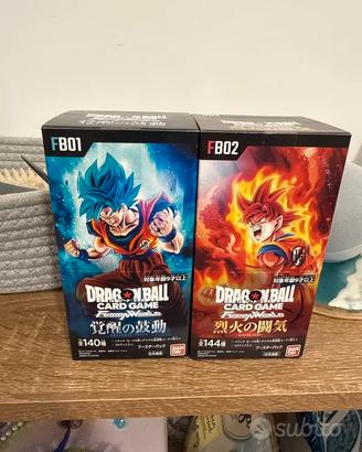 Box Carte dragonball FB01 + FB02 sealed