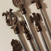 6 Spiedini Vintage - Lungh.30 cm.