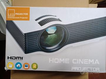 VideoProiettore LED PROJECTOR V1107EU-Telecomando