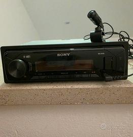 Radio SONY per auto con bluetooth e microfono 