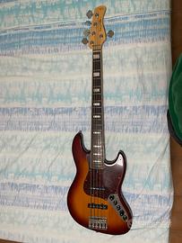 Basso 5 corde Marcus Miller Sire V7 + custodia
