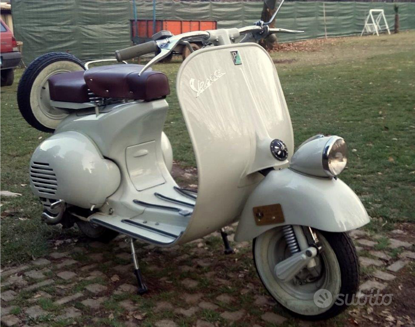 Vespa Faro Basso Vespa Sei Giorni Epoca Vespa Faro Basso 1951