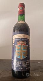Bottiglia vintage Brunello Montalcino 1973 Barbi