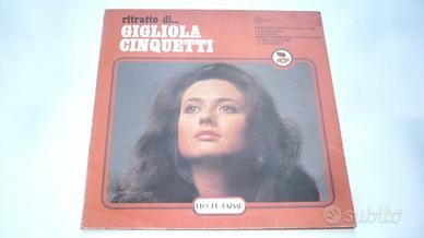 Disco ritratto Gigliola Cinquetti vinile 33 giri