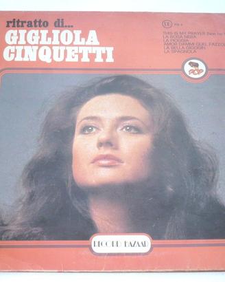 Disco ritratto Gigliola Cinquetti vinile 33 giri