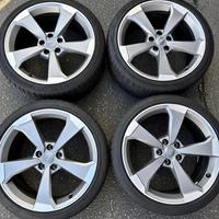 Cerchi  orginali audi sport  rotor 19  +  gomme