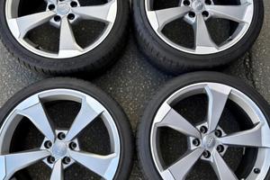 Cerchi  orginali audi sport  rotor 19  +  gomme