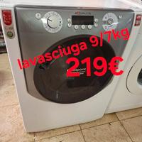lavasciuga Ariston9/7kgmotoreinverter 1600 giri