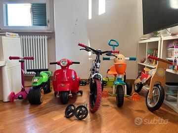 Lotto bici 18 mesi - 6 anni