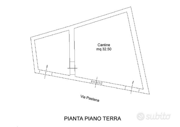 Locali Cantine/Deposito al Piano Terra