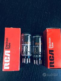 Valvole RCA 6SN7 GTB coin base NOS