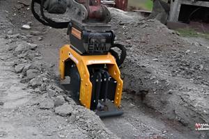 Piastra vibrante escavatore 15 / 40 q.li