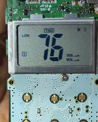 Display per VHF ICOM IC M33 M34 marino