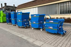 CONTAINER A BENNA RIBALTABILE