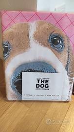 Completo lenzuola immagine cane+ copripiumino rosa