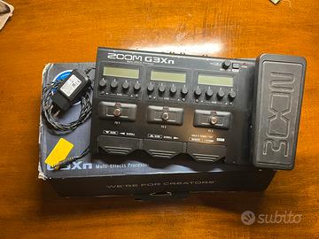 Pedaliera multieffetto Zoom G3Xn
