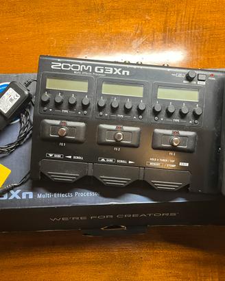 Pedaliera multieffetto Zoom G3Xn