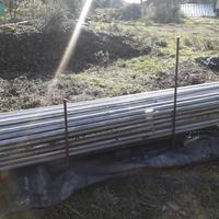 pali nuovi per recinzione zincati misura H 2,50m d