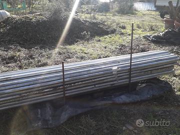 pali nuovi per recinzione zincati misura H 2,50m d