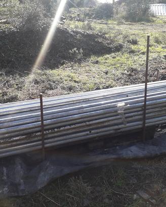 pali nuovi per recinzione zincati misura H 2,50m d