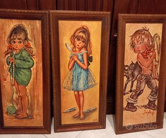 quadri Idylle Falconi