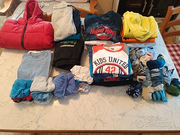 Mega Lotto abbigliamento bambino + Scarpe Nike/Cha