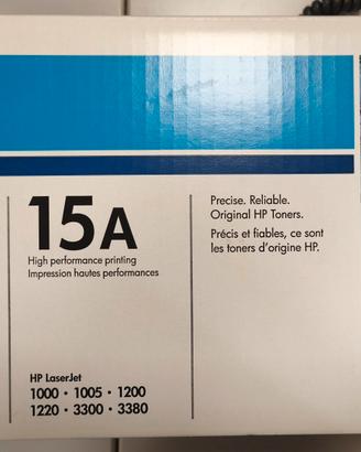 Toner originale HP 15A C7115A nuovo (LaserJet 1000