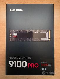 PC PS5 DISCO SSD M.2 SAMSUNG 9100 PRO 4TB NUOVO