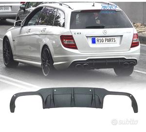 DIFFUSORE MERCEDES CLASSE C W204 12-15 LOOK C63 AM