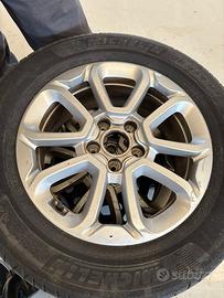 Cerchi in lega originali e gomme Fiat 500X e 500L