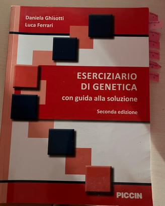 Libro eserciziario di genetica