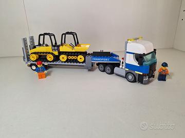 Lego 60244 trasporto mezzi da cantiere