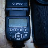 Flash Yongnuo  YN560 III + Trasmettitore YN560 TX